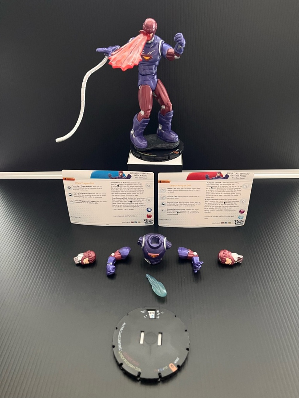 Marvel Heroclix Alpha Class Sentinel G001/G002 X-Men Days of Future Past w/Rules